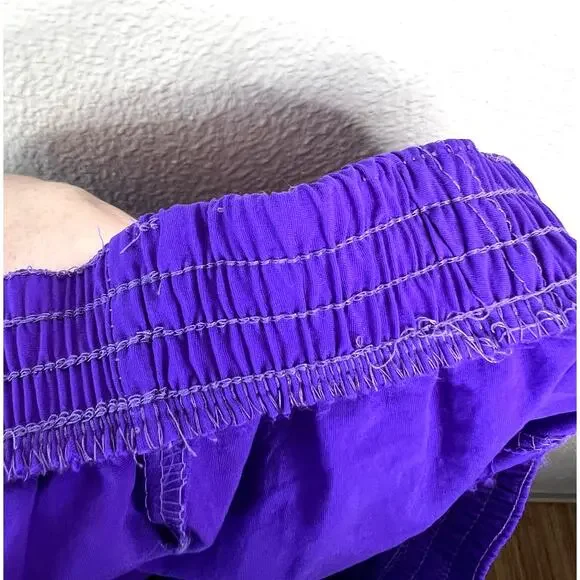 Vintage US Olympic Training Center Athletic Shorts Track Running Purple Large - Picture 7 of 7